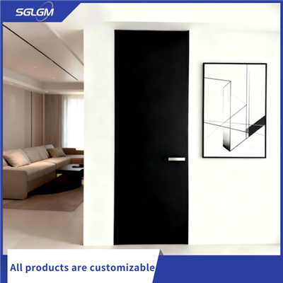 Fekete alumínium belső ajtók